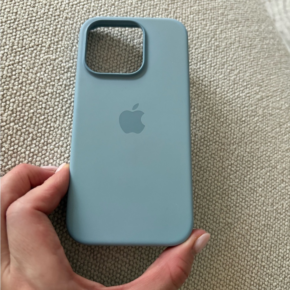 Apple Blue iPhone Case iPhone 15 Pro